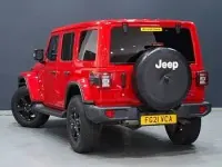 Used Jeep Wrangler Night Eagle 2021 Red SUV
