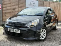 Used Kia Rio 2016 Black Hatchback