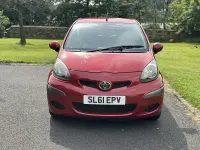 Used Toyota Aygo 68 HP (50 kW) 2011 Red Hatchback