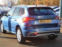 Used Skoda Kamiq SE 95 HP (69 kW) 2020 Blue SUV
