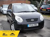Used Kia Picanto 60 HP (44 kW) 2010 Black Hatchback
