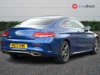 Used Mercedes C200 AMG line 2022 Blue Coupe