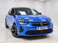 Used Vauxhall Corsa Edition 130 HP (95 kW) 2021 Blue Hatchback