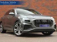 Used Audi Q8 S-Line 286 HP (210 kW) 2018 Grey SUV