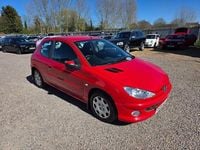 Used Peugeot 206 2005 Red Hatchback