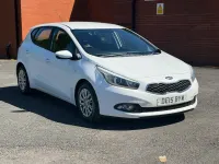 Used Kia Ceed 2015 White Hatchback