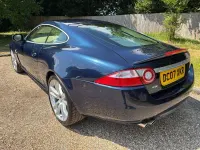 Used Jaguar XKR Supercharged 420 HP (308 kW) 2008 Blue Coupe