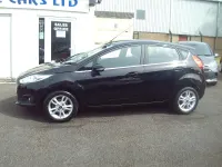 Used Ford Fiesta Zetec 2017 Black Hatchback