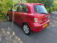 Used Nissan Micra Acenta 98 HP (72 kW) 2012 Red Hatchback
