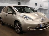 Used Nissan Leaf Tekna 80 kW (109 HP) 2016 Silver Hatchback