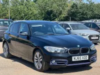 Used BMW 118 Sport Line 2015 Black Hatchback