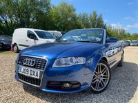used Audi A4 Cabriolet 2.0TDI S Line 2d 1968cc