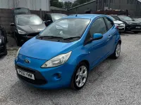 Used Ford Ka Titanium 69 HP (50 kW) 2011 Blue Hatchback