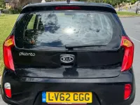 Used Kia Picanto 84 HP (61 kW) 2012 Black Hatchback