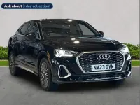 Used Audi Q3 S-Line 147 HP (108 kW) 2023 Black SUV