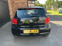 Used VW Polo Match 59 HP (43 kW) 2012 Black Hatchback
