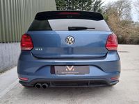 Used VW Polo GTI 189 HP (139 kW) 2015 Blue Hatchback
