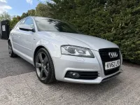 Used Audi A3 Black Edition 2012 Silver Hatchback