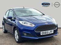Used Ford Fiesta Zetec 105 HP (77 kW) 2015 Blue Hatchback