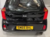 Used Kia Picanto 65 HP (47 kW) 2015 Black Hatchback
