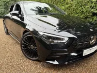 Used Mercedes CLA180 AMG line 136 HP (100 kW) 2024 Black Coupe