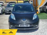 Used Nissan Leaf Tekna 80 kW (109 HP) 2016 Black Hatchback