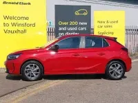 Used Vauxhall Corsa Design Edition 75 HP (55 kW) 2024 Red Hatchback