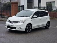 Used Nissan Note N-TEC 88 HP (64 kW) 2013 White MPV