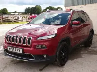 Used Jeep Cherokee Limited 140 HP (102 kW) 2014 Red SUV