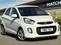 Used Kia Picanto 66 HP (48 kW) 2016 White Hatchback