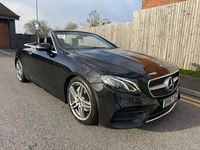 Used Mercedes E220 AMG Line Premium 2017 Black Cabriolet