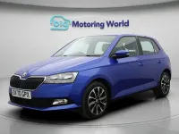 Used Skoda Fabia SE Drive 95 HP (69 kW) 2021 Blue Hatchback
