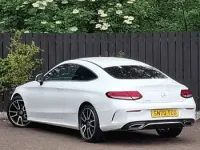 Used Mercedes C200 AMG line 184 HP (135 kW) 2020 White Coupe