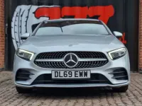 Used Mercedes A200 AMG line 2019 Silver Hatchback