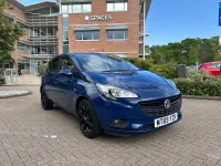Używany Vauxhall Corsa S 90 KM (66 kW) 2019 Niebieski Hatchback