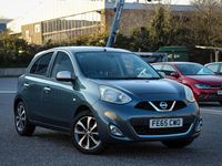 Begagnad Nissan Micra N-TEC 2015 Grå Halvkombi