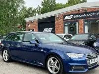 Used Audi A4 S-Line 190 HP (139 kW) 2016 Blue Estate
