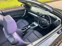 Used BMW 118 Cabriolet Sport Line 2009 Black Cabriolet
