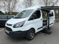 Used Ford Transit Custom 100 HP (73 kW) 2015 White Van