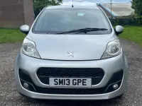 Used Peugeot 107 Active 68 HP (50 kW) 2013 Silver Hatchback