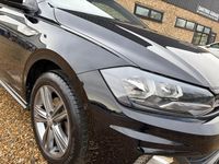 Used VW Polo R-line 115 HP (84 kW) 2020 Black Hatchback