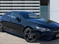 Used Mercedes CLA180 AMG line 136 HP (100 kW) 2023 Black Coupe