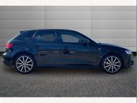 Used Audi A3 Black Edition 150 HP (110 kW) 2019 Black Sedan