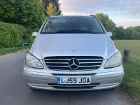 Begagnad Mercedes Viano 115 HK (84 kW) 2009 Silver Minibuss