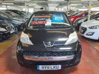 Used Peugeot 107 68 HP (50 kW) 2011 Black Hatchback