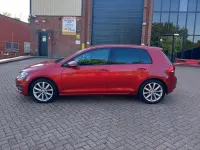 Used VW Golf VII GT 140 HP (102 kW) 2014 Red Hatchback