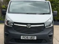 Used Vauxhall Vivaro S 2016 White