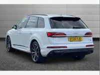 Used Audi Q7 Black Edition 286 HP (210 kW) 2020 Glacier white SUV