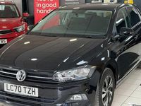 Used VW Polo Match 80 HP (58 kW) 2020 Black Hatchback