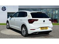 Begagnad VW Polo Style 95 HK (69 kW) 2023 Vit Halvkombi